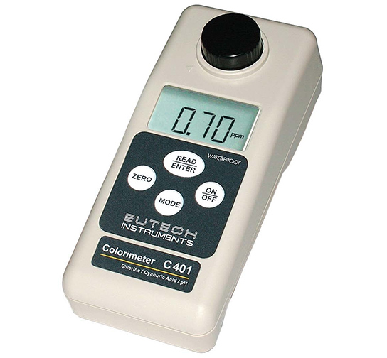 美國Eutech優特  Thermo Scientific?  C 401 便攜式余氯/總氯測量儀